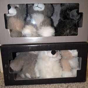 Game Of Thrones Direwolf Cub Plush Box Set